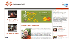 Desktop Screenshot of buddhistglobalrelief.org